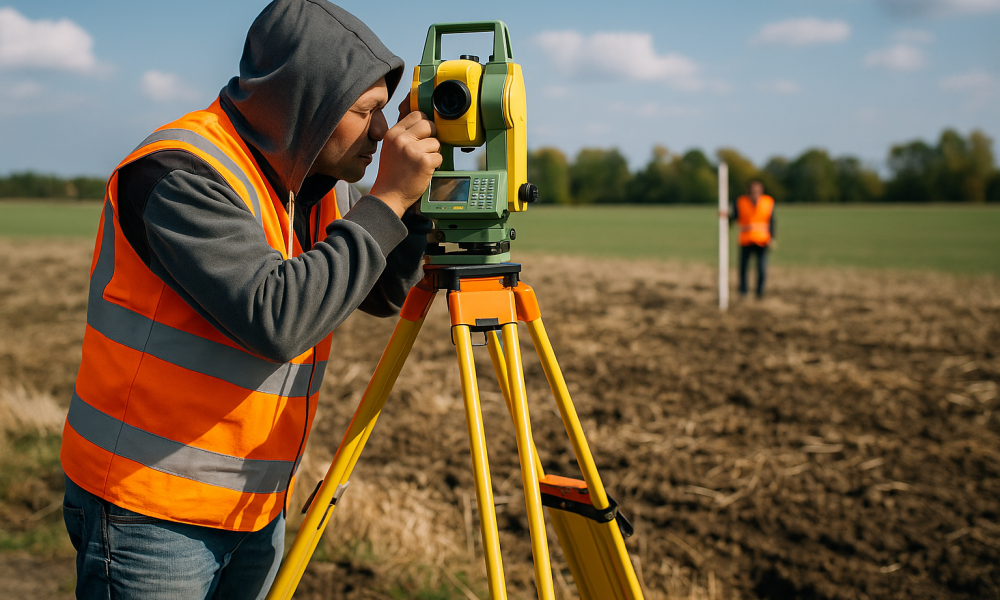 Inżynier geodeta na placu budowy – {kiedy jego pomoc jest niezbędna