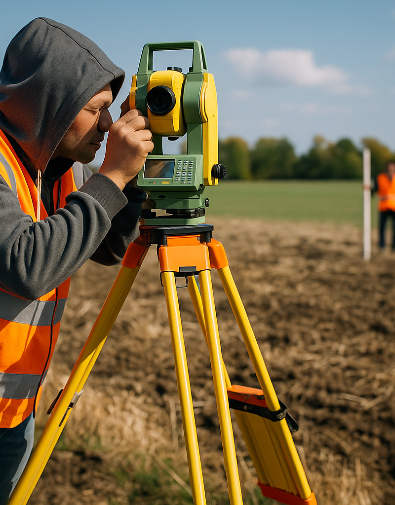 Inżynier geodeta na placu budowy – {kiedy jego pomoc jest niezbędna